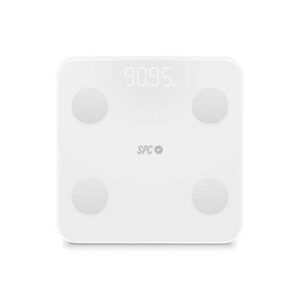 Bascula digital spc atenea fit 3 blanca pantalla led -  wifi -  app spc iot -  contr. peso -  imc