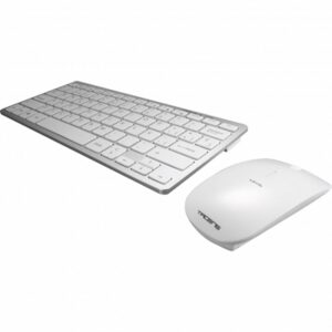 Kit teclado + raton inalambrico tacens levis usb blanco 6leviscombov2
