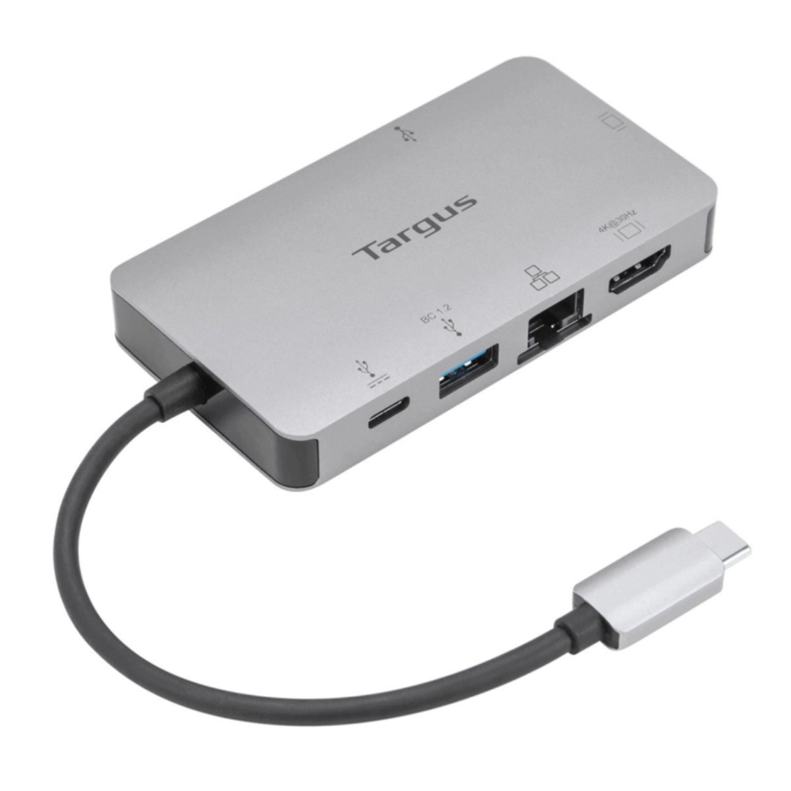 Docking station targus usb tipo c a 1 x hdmi 1 x vga 1 x usb tipo a 1 x usb tipo c plata
