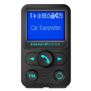 Transmisor fm coche xtra bluetooth energy sistem - 1.4 pulgadas lcd - asistente de voz - carga usb - mp3