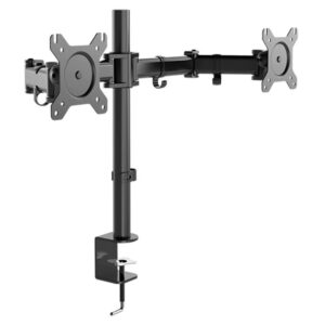 Soporte de mesa nox lite dual para monitores 13 pulgadas -  27 pulgadas carga maxima 8kg vesa 100 x 100