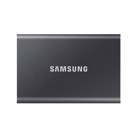 Disco duro externo ssd samsung 2tb pssd t7 nvme externo gris usb - c