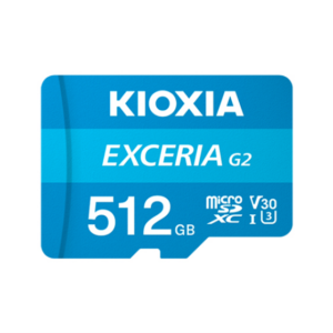 Tarjeta micro sd kioxia 512gb exceria g2 w - adaptor