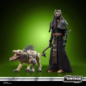 Figura hasbro star wars coleccion vintage -  tusken & massiff