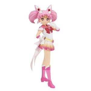 Figura banpresto pretty guardian sailor moon eternal glitter & glamorous super sailor chibi moon ver.a 17cm