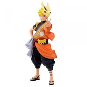 Figura banpresto naruto shippuden animation 20th anniversary naruto uzumaki 16cm