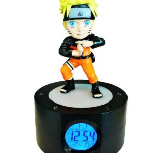 Lampara despertador reloj naruto naruto shippuden 20 cm