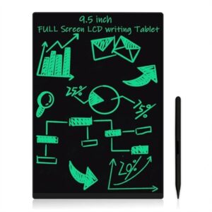 Pizarra digital leotec nine black lcd 9.5 pulgadas negro