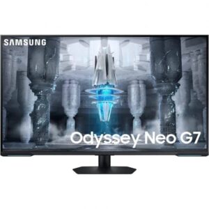 Monitor led 43 pulgadas samsung odyssey neo g7 ls43cg700nuxen smart tv - va - 4k uhd - dp - hdmi - usb - 144hz - 1ms