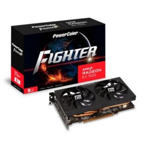 Tarjeta grafica powercolor radeon rx 7600 fighter 8gb gddr6