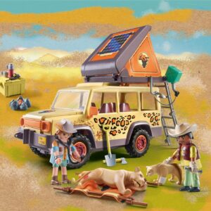 Playmobil wiltopia veh?culo todoterreno con leones