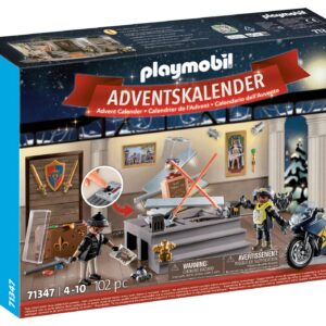 Calendario de adviento playmobil robo en el museo