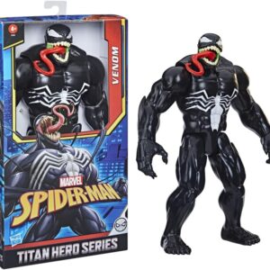 Figura hasbro marvel titan hero series spider man venom