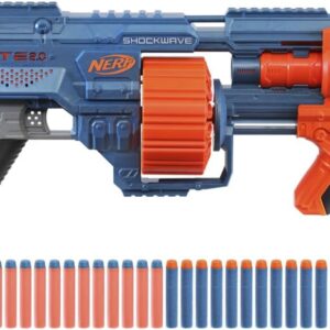 Lanzador hasbro nerf elite 2.0 shockwave rd - 15