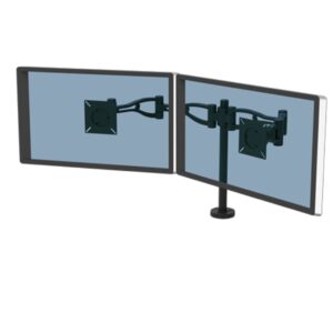 Soporte mesa fellowes 2 brazos hasta 26 pulgadas 100x100 max 20kg