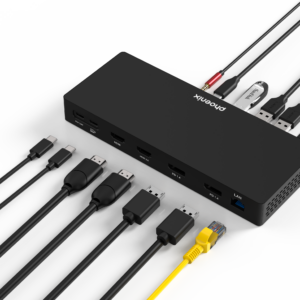 Hub phoenix tipo c docking stati?n 14 en 1 pd 100w para port?til