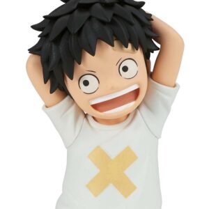 Figura banpresto one piece film red dxf the grandline series monkey d luffy ni?o