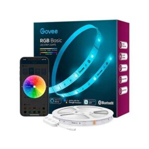 Tira led govee rgb smart wifi+bt h615a 5m -  modo musica -  control por voz