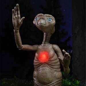 Figura neca ultimate deluxe e.t. con pecho led 40 aniversario et