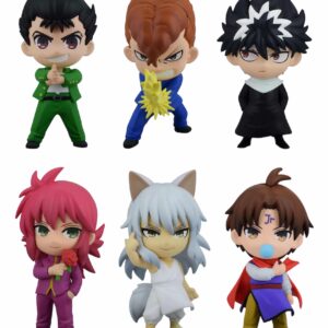 Surtido 6 figuras good smile company yu yu hakusho mini figure collection
