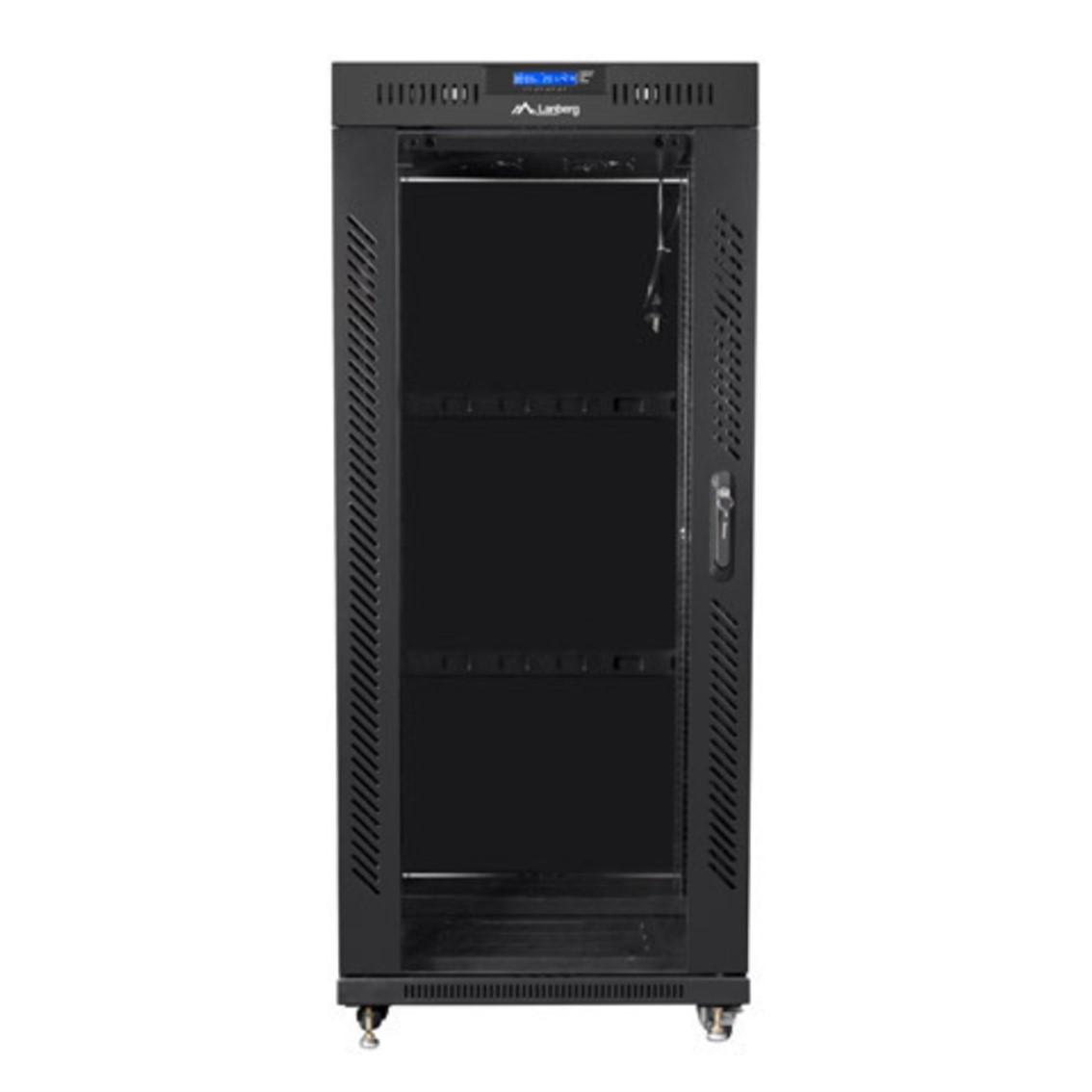 Armario lanberg rack 19 pulgadas 22u 800x1000 negro