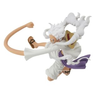 Figura banpresto one piece battle record collection monkey d.luffy gear 5 13cm