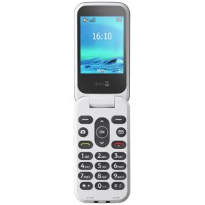 Telefono movil doro 2840 4g azul - blanco