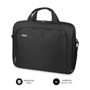 Maletin subblim oxford para portatil 15.4 pulgadas - 16 pulgadas negro