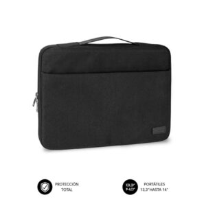 Funda subblim elegant laptop sleeve para portatil 13.3 pulgadas - 14 pulgadas negro