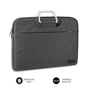 Funda subblim business laptop sleeve para portatil 15.6 pulgadas gris