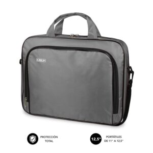 Maletin subblim oxford laptop para portatil 11 pulgadas - 12.5 pulgadas gris
