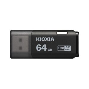 Memoria usb 3.2 kioxia u301 hayabusa 64gb negro
