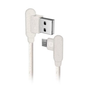 Cable datos usb sbs oceano eco - friendly usb 2.0 - micro usb 1m blanco