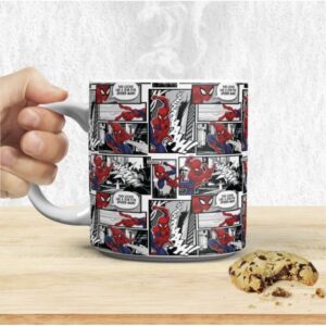 Taza xl paladone spider - man p?gina de comic
