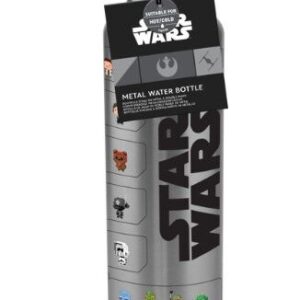 Botella met?lica paladone star wars personajes