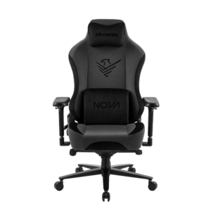 Phoenix nova silla gaming alta gama fabricada en tela gris
