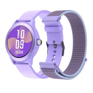 Smartwatch spc smartee duo vivo 1.27 pulgadas violeta + correa
