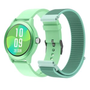 Smartwatch spc smartee duo vivo 1.27 pulgadas verde + correa