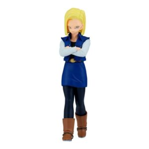 Figura banpresto dragon ball z solid edge works android 18 17cm