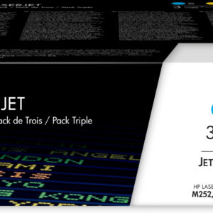 Hp laserjet pro m252n 201x pack 3 toner alta capacidad cyan - magenta - yellow