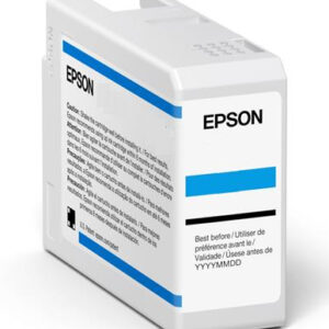 Cartucho tinta epson singlepack light cyan t47a5 ultrachrome pro 10 ink 50ml sc - p900