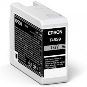 Cartucho tinta epson singlepack light gris t46s9 ultrachrome pro 10 ink 25ml sc - p700