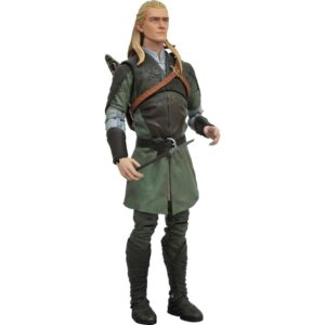 Figura diamond collection el se?or de los anillos series 1 re - run legolas 18cm