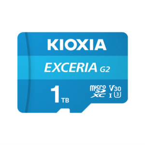 Tarjeta micro sd kioxia 1tb exceria g2 w - adaptor