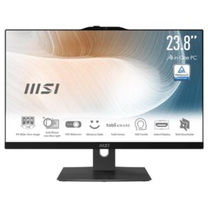 Ordenador all in one aio msi am242p - 1241es i7 - 1255u 16gb ssd 512gb freedos 23.8 pulgadas negro