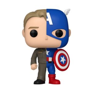 Funko pop marvel split steve rogers - capit?n am?rica