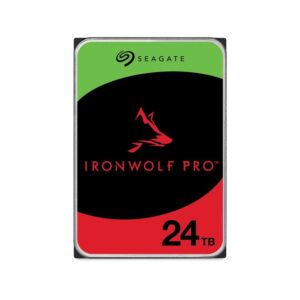 Ironwolf pro st24000nt002 disco duro interno 24 tb 7200 rpm 512 mb 3.5 pulgadas ser?al ata iii