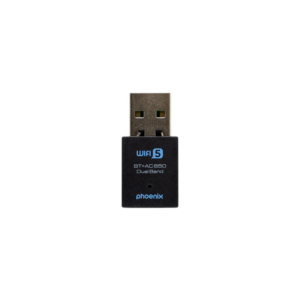 Nano adaptador phoenix receptor de red wifi bluetooth 2 en 1 650mbps dual band