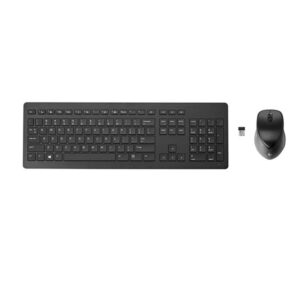 Kit teclado + mouse raton hp  950mk recargables inalambricos