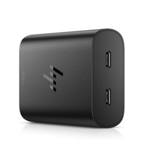 Cargador hp de port?til usb - c 65w dos puertos usb - c